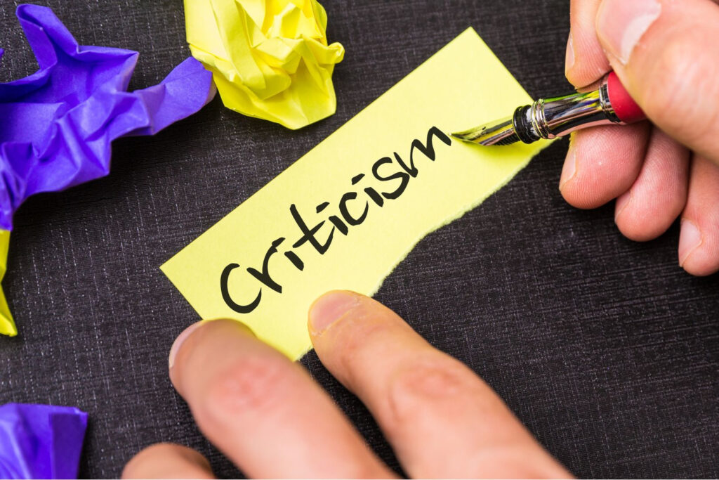 Overcoming the Fear of Criticism